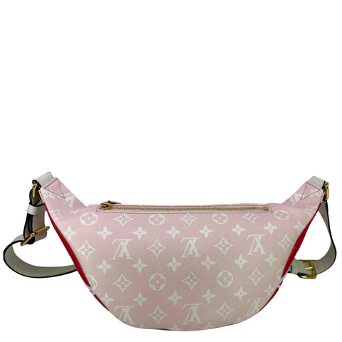 LOUIS VUITTON Giant Monogram Canvas Bumbag Rouge