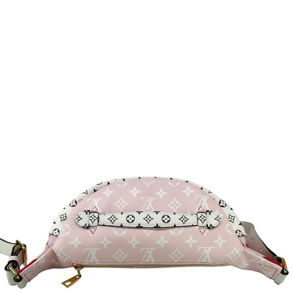 LOUIS VUITTON Giant Monogram Canvas Bumbag Rouge