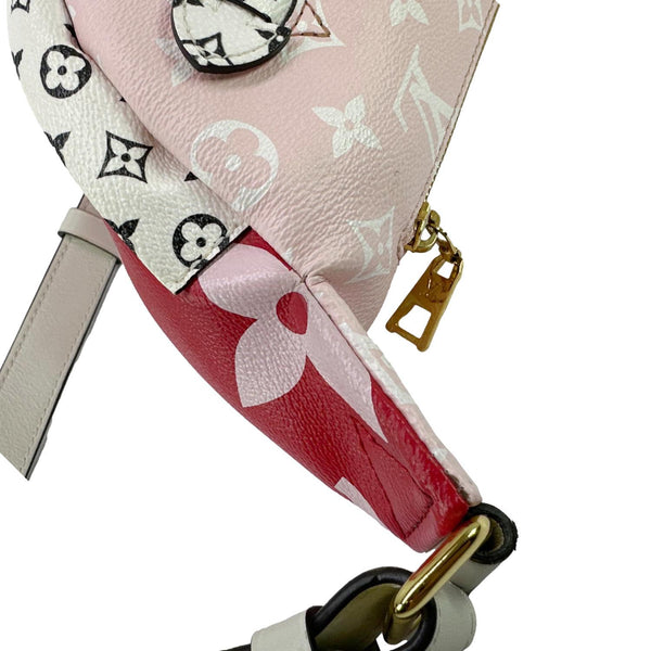 LOUIS VUITTON Giant Monogram Canvas Bumbag Rouge