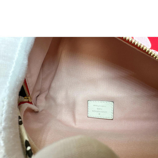 LOUIS VUITTON Giant Monogram Canvas Bumbag Rouge