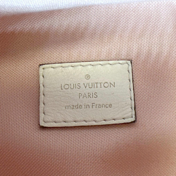 LOUIS VUITTON Giant Monogram Canvas Bumbag Rouge