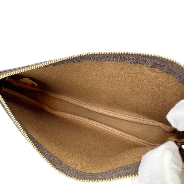 LOUIS VUITTON Pochette Accessoires Monogram Canvas Pouch Brown