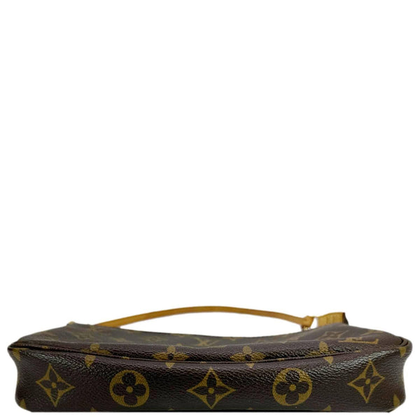 LOUIS VUITTON Pochette Accessoires Monogram Canvas Pouch Brown