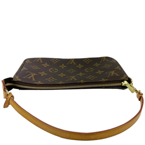 LOUIS VUITTON Pochette Accessoires Monogram Canvas Pouch Brown