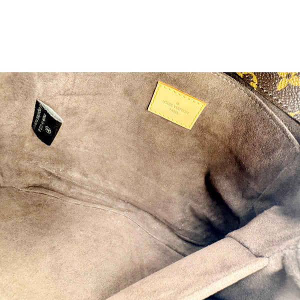 LOUIS VUITTON Metis Pochette Monogram Canvas Crossbody Bag Brown