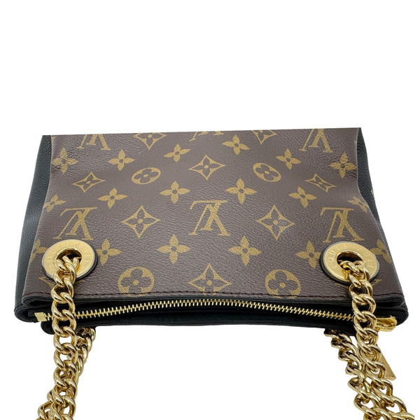 LOUIS VUITTON Surene BB Monogram Canvas Shoulder Bag Black