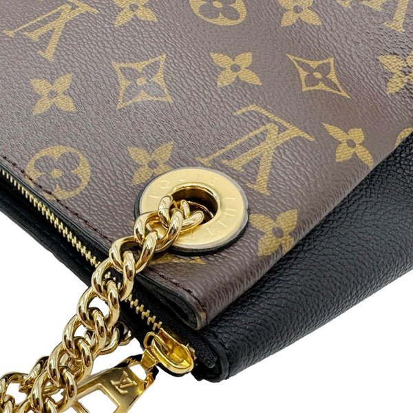 LOUIS VUITTON Surene BB Monogram Canvas Shoulder Bag Black