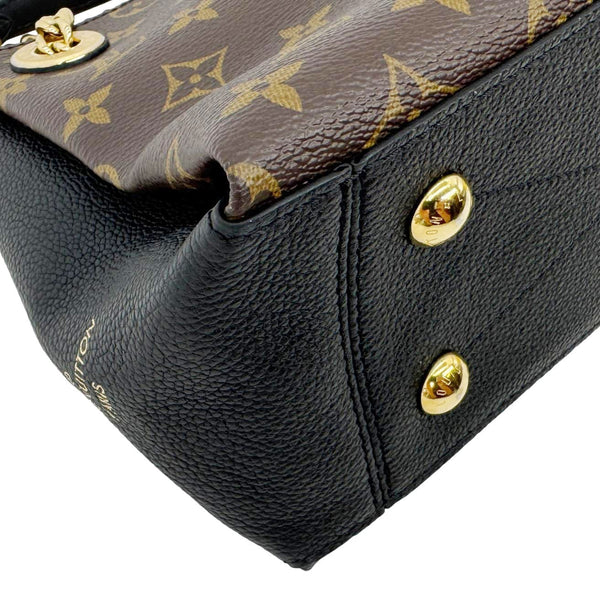 LOUIS VUITTON Surene BB Monogram Canvas Shoulder Bag Black