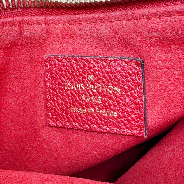 LOUIS VUITTON Surene BB Monogram Canvas Shoulder Bag Cherry