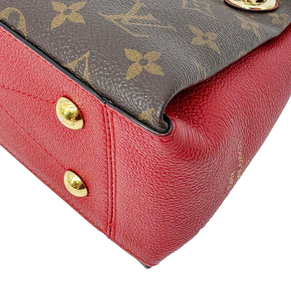 LOUIS VUITTON Surene BB Monogram Canvas Shoulder Bag Cherry