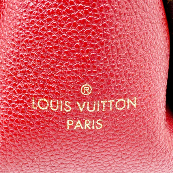 LOUIS VUITTON Surene BB Monogram Canvas Shoulder Bag Cherry