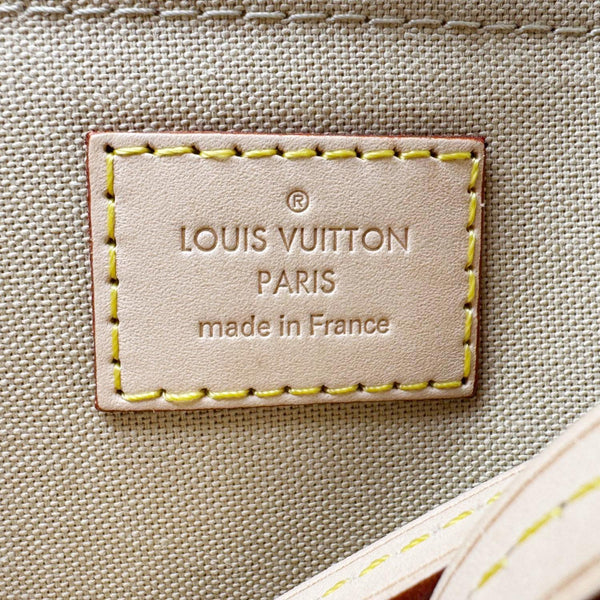 LOUIS VUITTON Favorite MM Damier Azur Crossbody Bag White