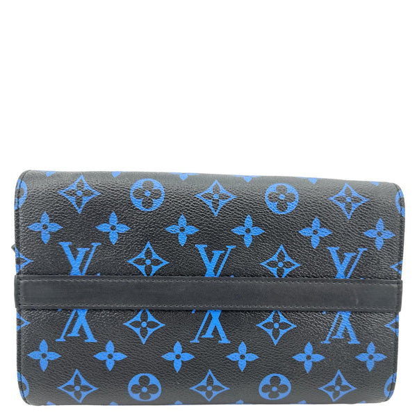 LOUIS VUITTON Speedy Amazon PM Monogram Canvas Shoulder Bag Blue Noir