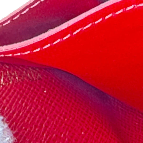 LOUIS VUITTON Clemence Damier Ebene Zippy Wallet Brown