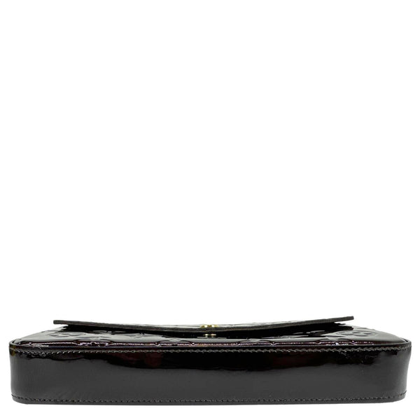 LOUIS VUITTON Felicie Pochette Monogram Vernis Shoulder Bag Amarante