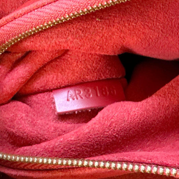 LOUIS VUITTON Caissa Damier Ebene Chain Clutch Shoulder Bag Brown