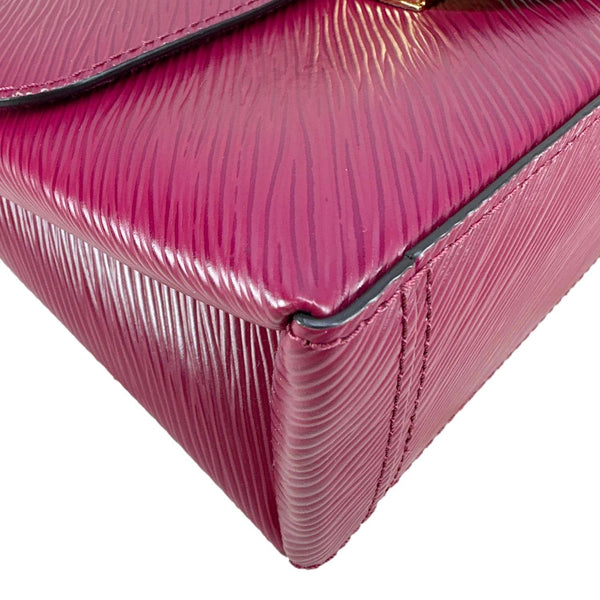 LOUIS VUITTON Locky BB Epi Leather Crossbody Bag Burgundy