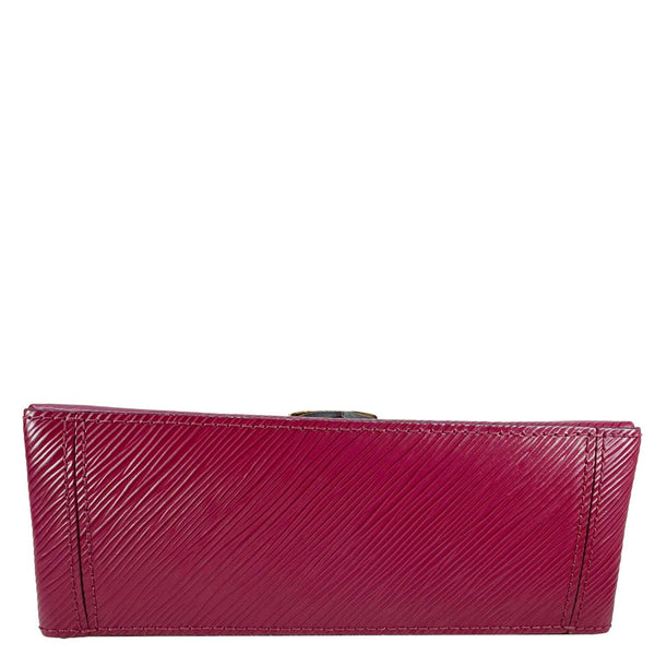 LOUIS VUITTON Locky BB Epi Leather Crossbody Bag Burgundy