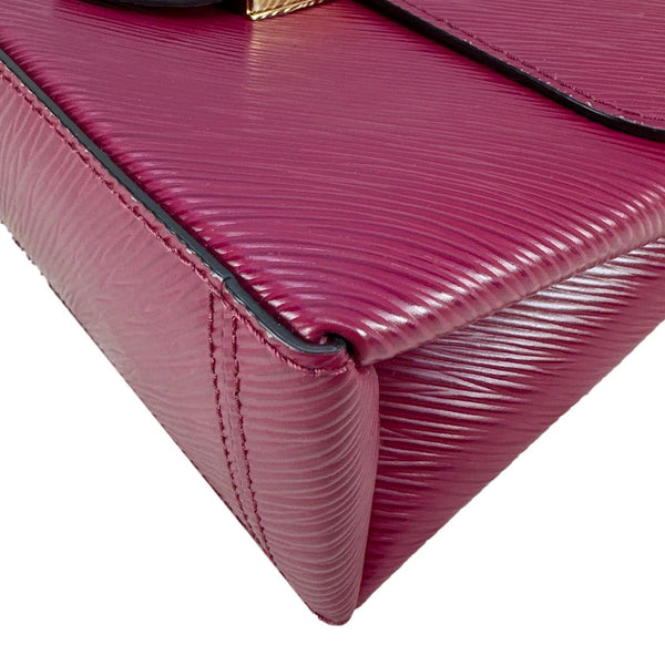 LOUIS VUITTON Locky BB Epi Leather Crossbody Bag Burgundy