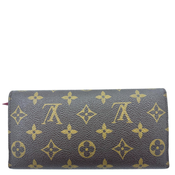 LOUIS VUITTON Josephine Monogram Canvas Wallet Brown