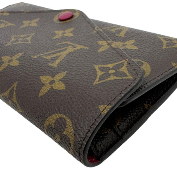 LOUIS VUITTON Josephine Monogram Canvas Wallet Brown