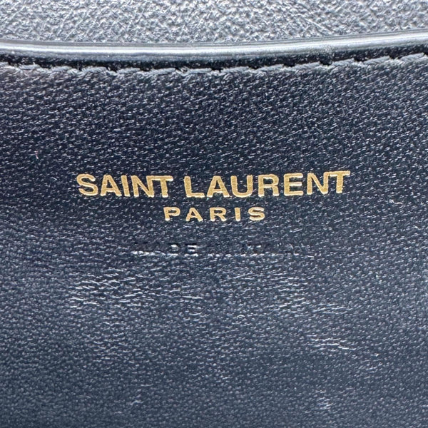 YVES SAINT LAURENT Gaby Vanity Quilted Leather Crossbody Bag Olive