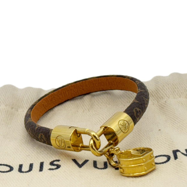 LOUIS VUITTON Alma Autres Toiles Monogram Canvas Bracelet Brown