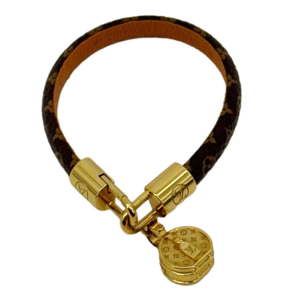LOUIS VUITTON Alma Autres Toiles Monogram Canvas Bracelet Brown