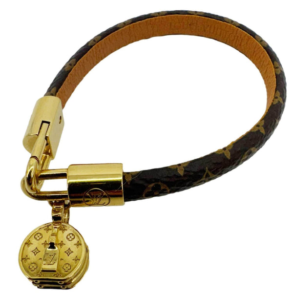 LOUIS VUITTON Alma Autres Toiles Monogram Canvas Bracelet Brown