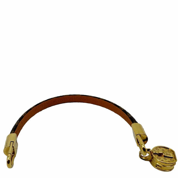 LOUIS VUITTON Alma Autres Toiles Monogram Canvas Bracelet Brown