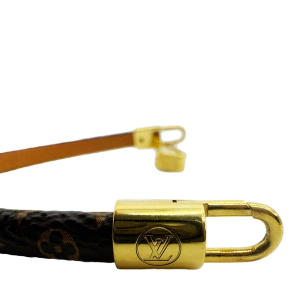 LOUIS VUITTON Alma Autres Toiles Monogram Canvas Bracelet Brown