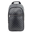 LOUIS VUITTON Michael NM Damier Graphite Backpack Bag Black