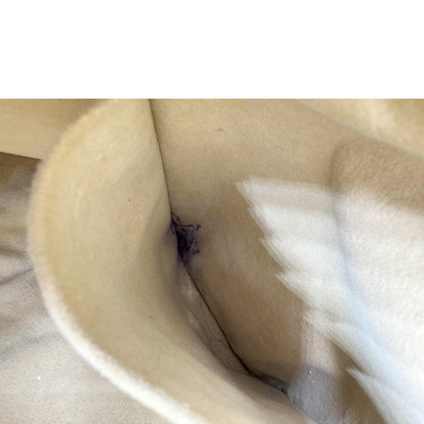 LOUIS VUITTON Artsy MM Damier Azur Hobo Bag White