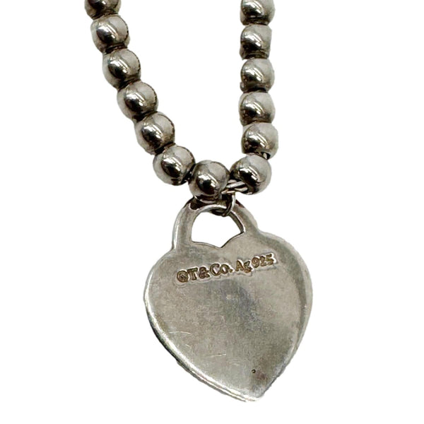 TIFFANY & CO Return To Tiffany Heart Tag Pendant Silver