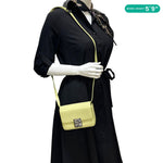 GIVENCHY 4G Mini Smooth Leather Crossbody Bag Green
