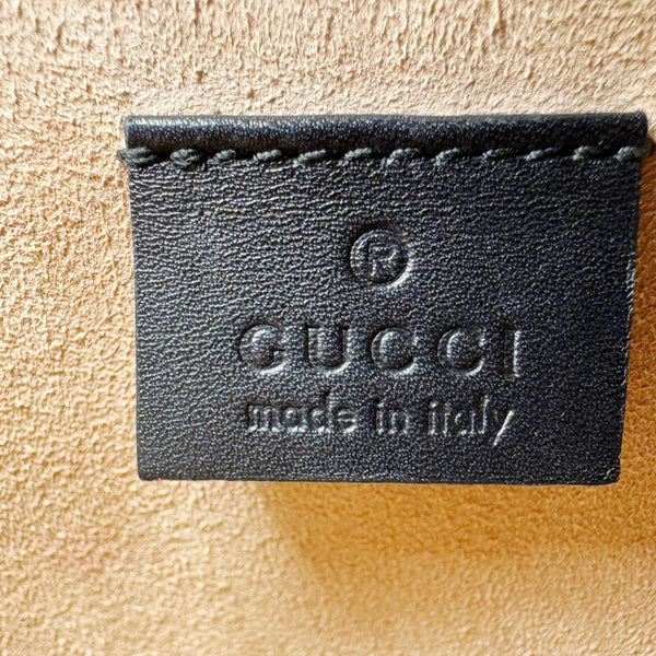 GUCCI Osiride Small GG Supreme Canvas Shoulder Bag Gold 500781