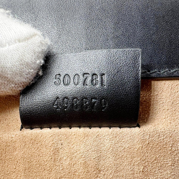 GUCCI Osiride Small GG Supreme Canvas Shoulder Bag Gold 500781