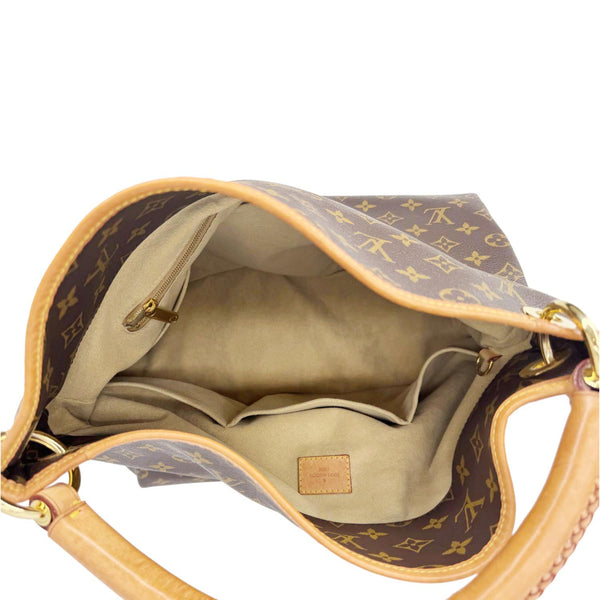 LOUIS VUITTON Artsy MM NM Monogram Canvas Shoulder Bag Brown