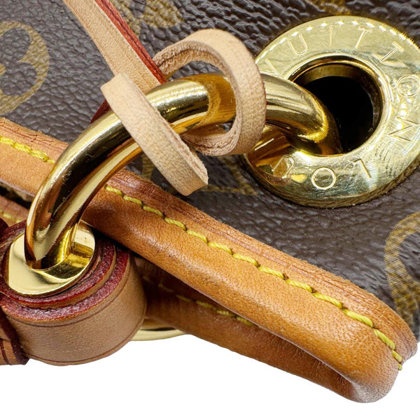 LOUIS VUITTON Artsy MM NM Monogram Canvas Shoulder Bag Brown