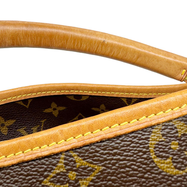 LOUIS VUITTON Artsy MM NM Monogram Canvas Shoulder Bag Brown