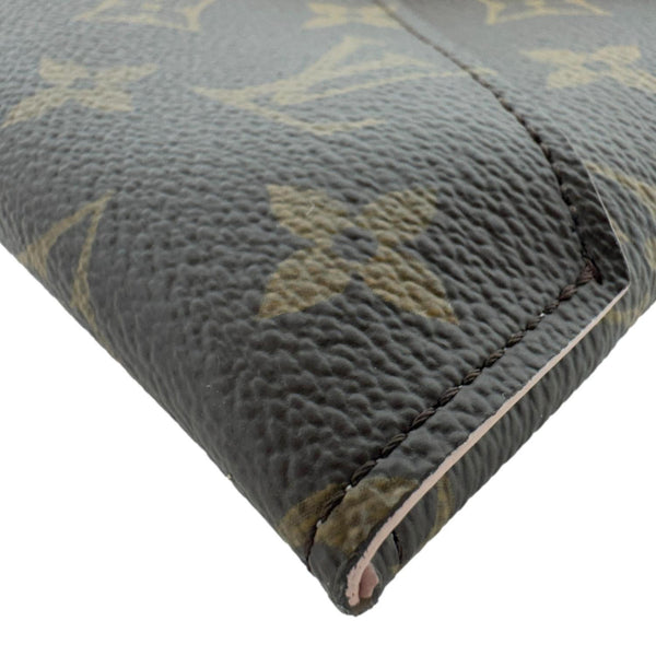 LOUIS VUITTON Kirigami Pochette Large Monogram Canvas Clutch Brown