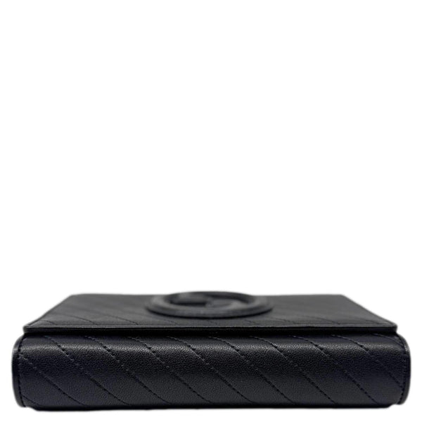 GUCCI Blondie WOC Leather Crossbody Bag Black 772213