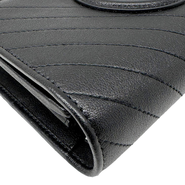 GUCCI Blondie WOC Leather Crossbody Bag Black 772213