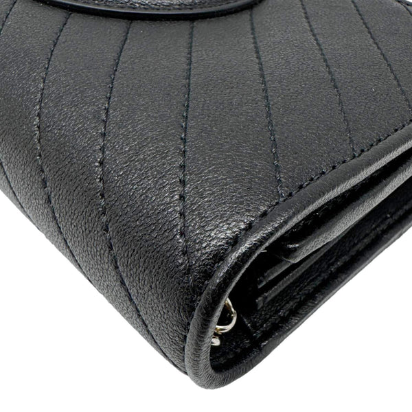 GUCCI Blondie WOC Leather Crossbody Bag Black 772213