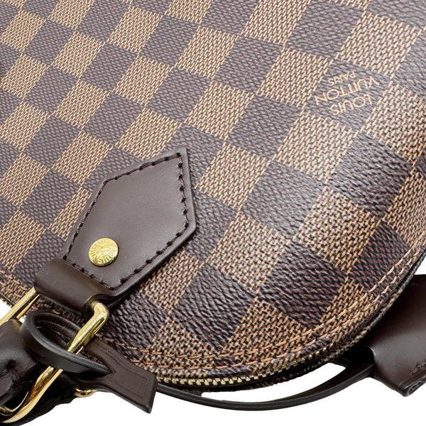 Louis Vuitton Alma BB Damier Ebene Satchel Shoulder Bag Brown
