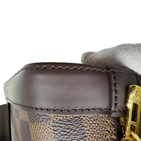 Louis Vuitton Alma BB Damier Ebene Satchel Shoulder Bag Brown