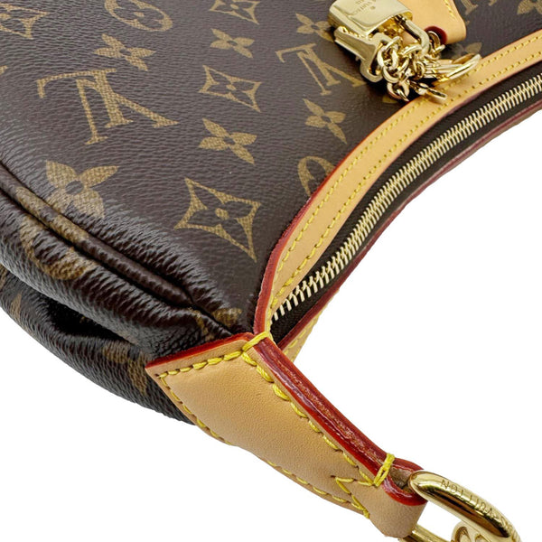 LOUIS VUITTON Looping Monogram Canvas Shoulder Bag Brown