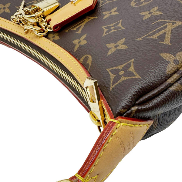 LOUIS VUITTON Looping Monogram Canvas Shoulder Bag Brown