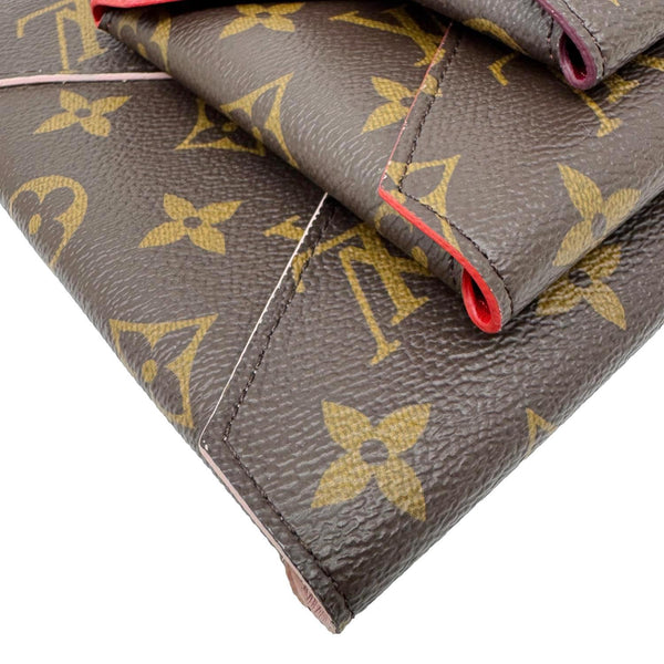LOUIS VUITTON Kirigami Monogram Canvas Pochette Set Brown