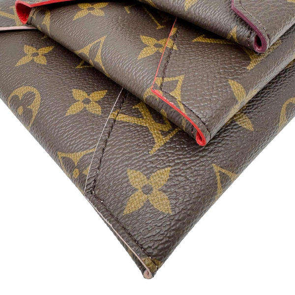 LOUIS VUITTON Kirigami Monogram Canvas Pochette Set Brown